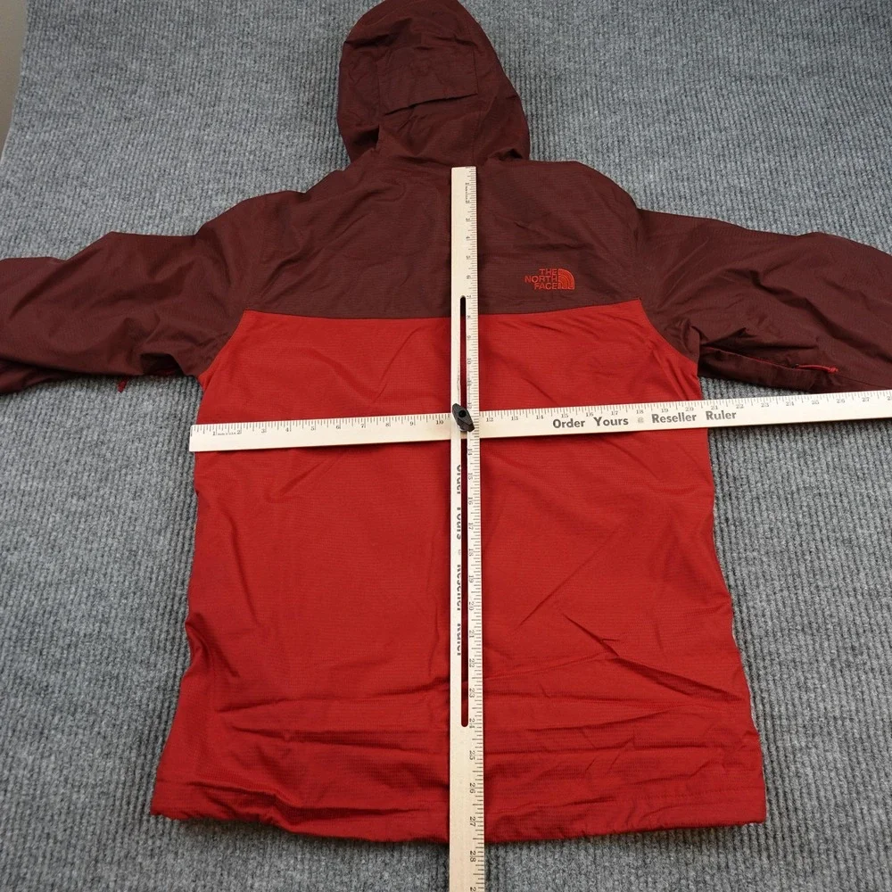 The North Face DryVent 3-in-1 Jacket Mens Small Red Hooded Insulated Ski Snow